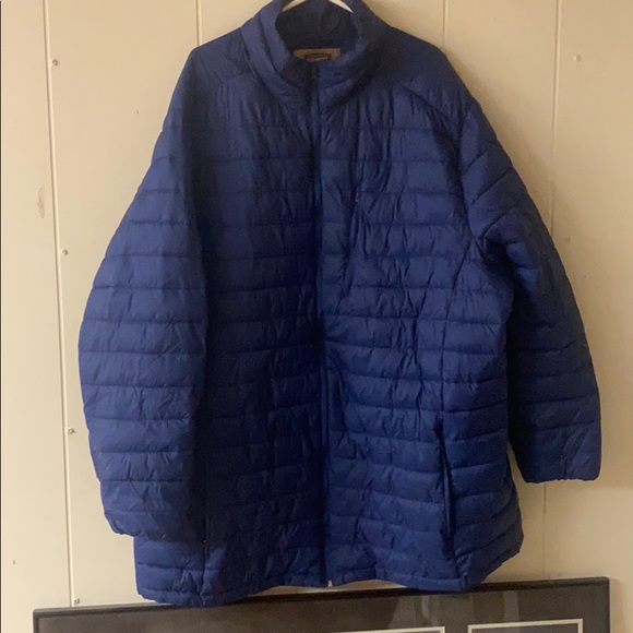 Blue puffer coat - Picture 5 of 5